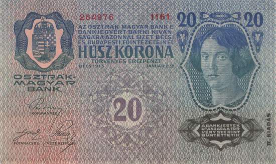 20 Kronen p.53a-1 1919